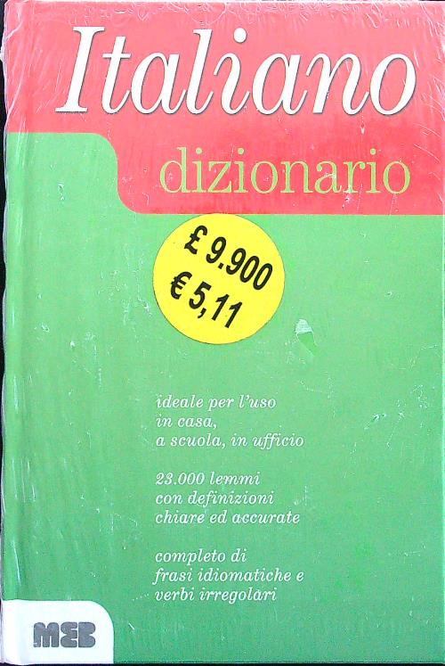 Italiano dizionario