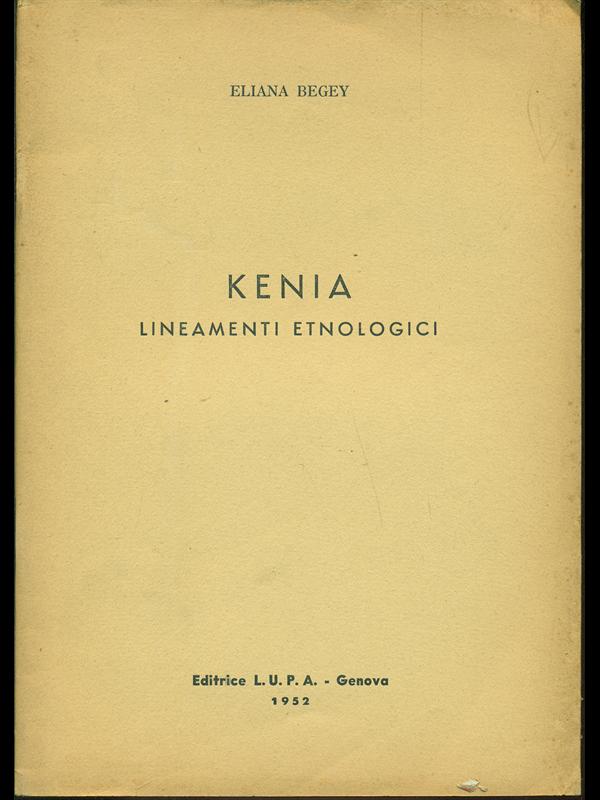 Kenia.Lineamenti etnologici