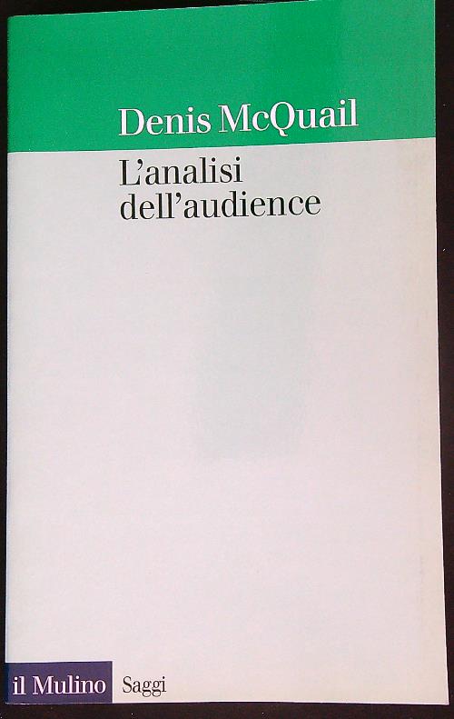 L' analisi dell'audience