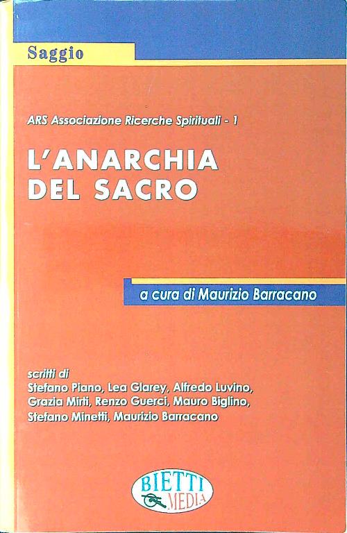 L'anarchia del sacro