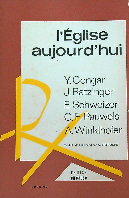 L'eglise aujourd'hui