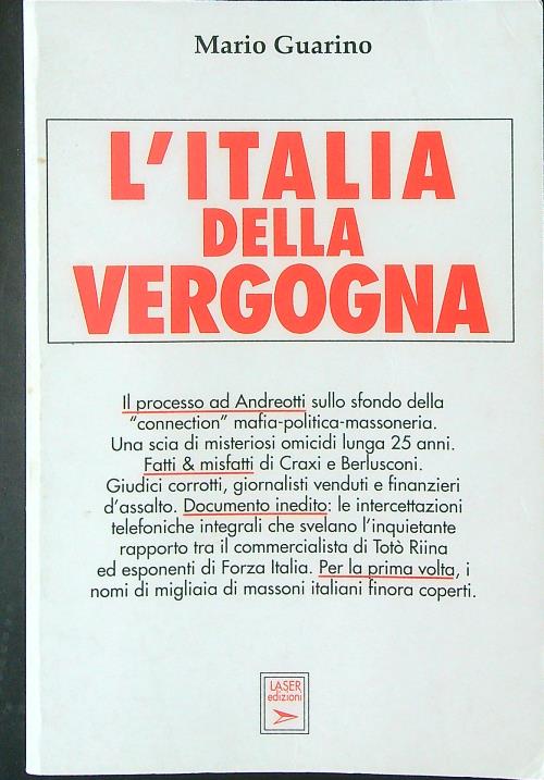 L'Italia della vergogna