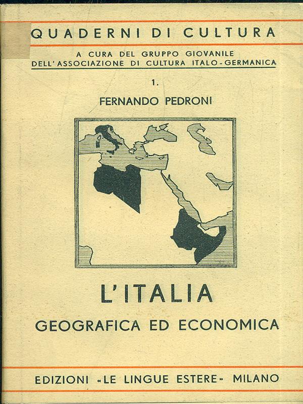 L'Italia geografia ed economia