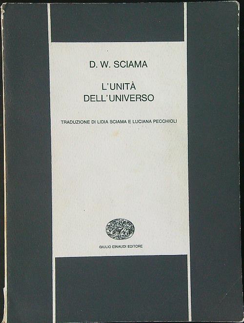 L'unita' dell'universo