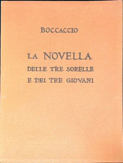La novella delle tre sorelle e dei tre giovani