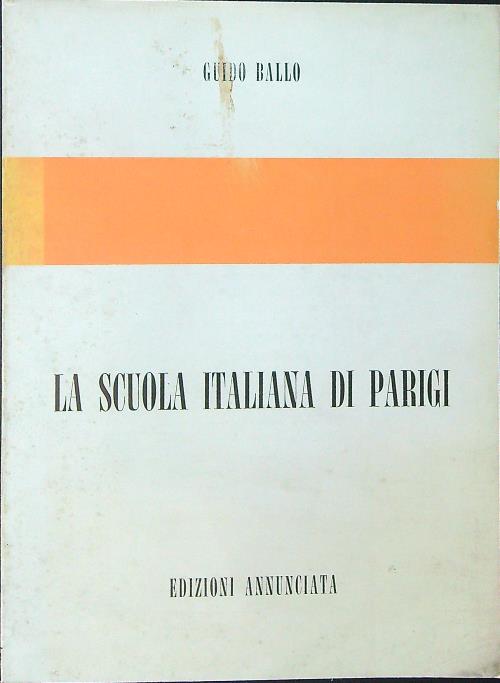 La scuola Italiana di Parigi