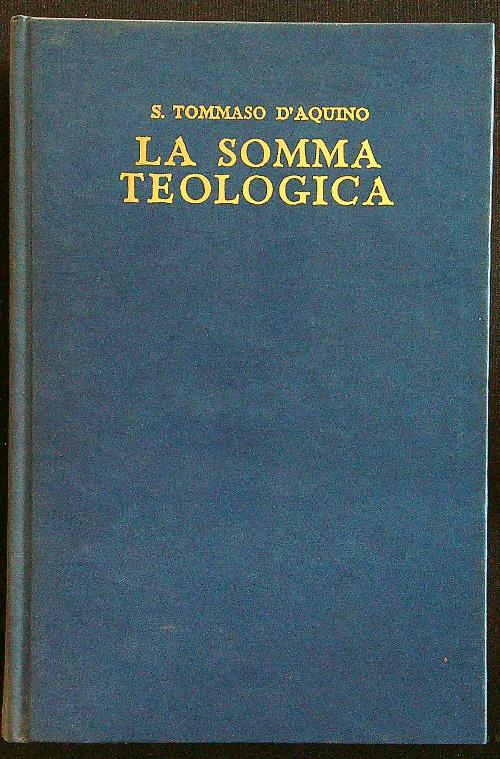 La somma teologica XXIII