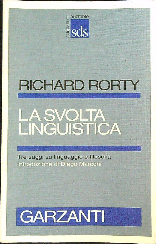 La svolta linguistica