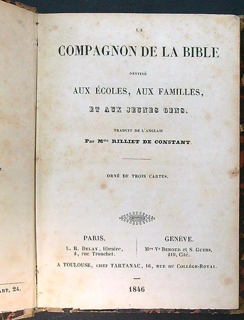 Le compagnon de la bible