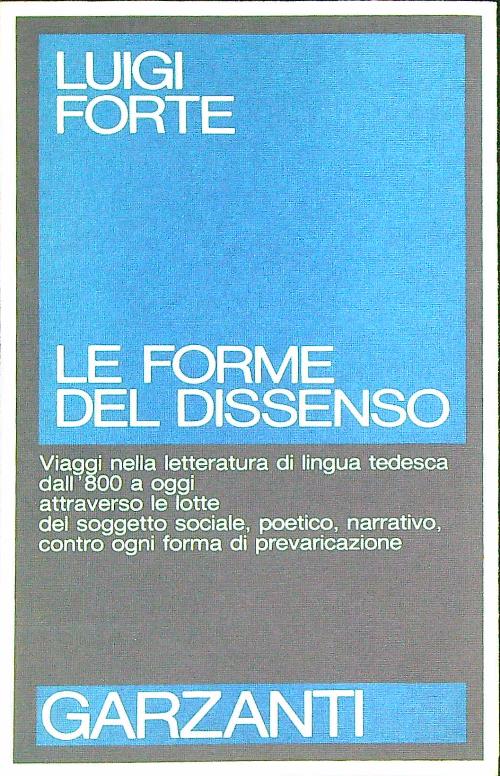 Le forme del dissenso