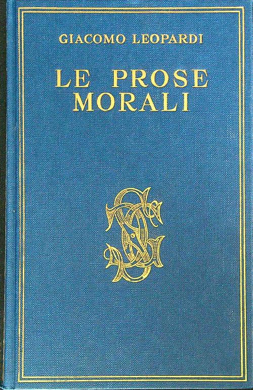 Le prose morali