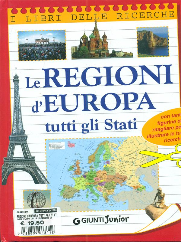 Le regioni d'Europa. Tutti gli stati