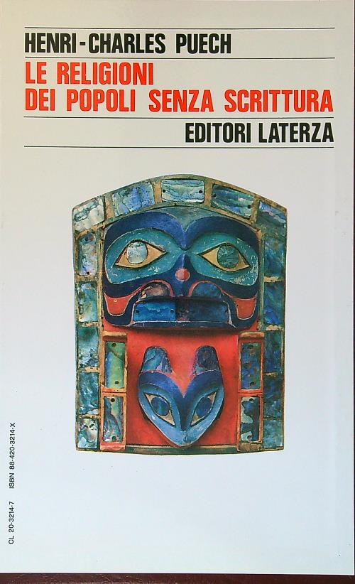 Le religioni dei popoli senza scrittura