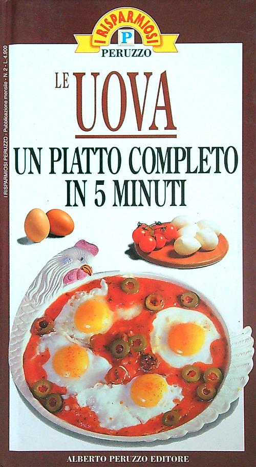 Le Uova un piatto completo in 5 minuti