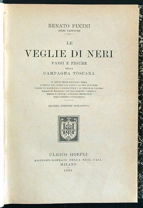 Le veglie di Neri