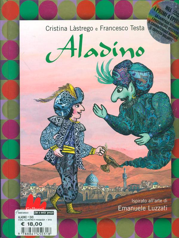 Libro + DVD Aladino