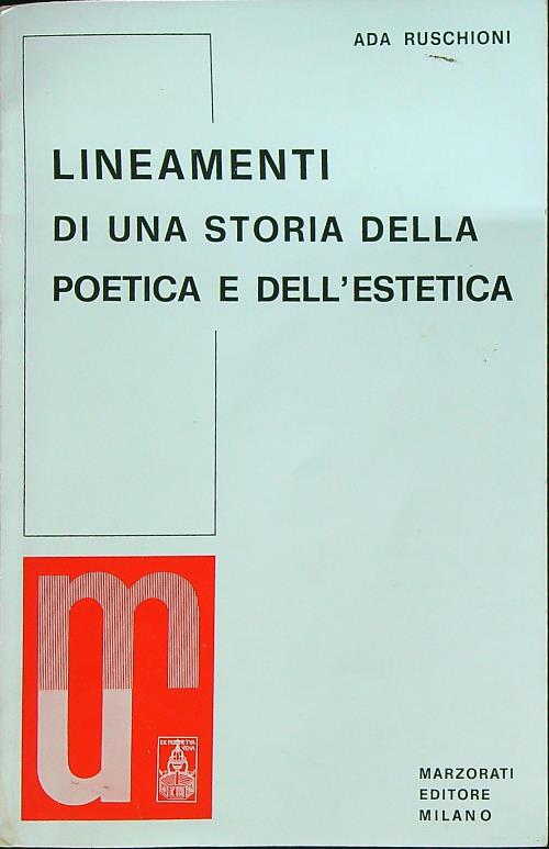 Lineamenti di una storia della poetica e dell'estetica
