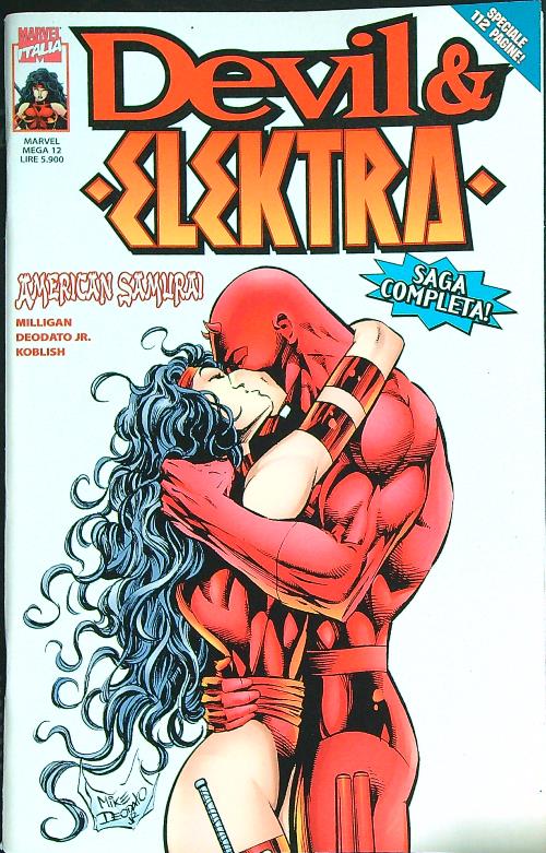 Marvel Mega 12 - Devil & Elektra. American Samurai