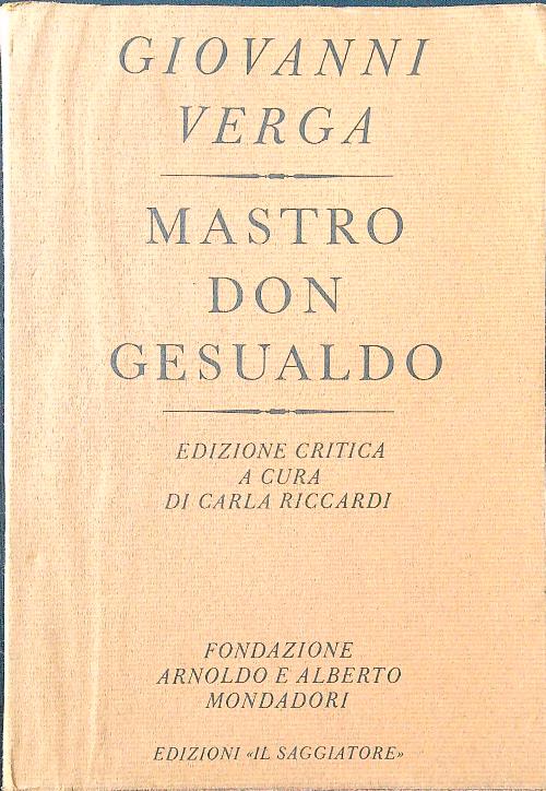 Mastro Don Gesualdo