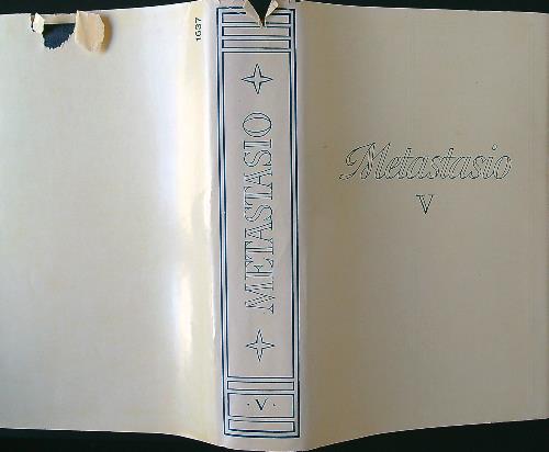 Metastasio vol. V