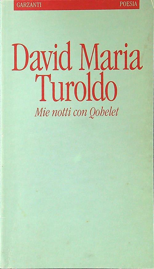 Mie notti con Qohelet