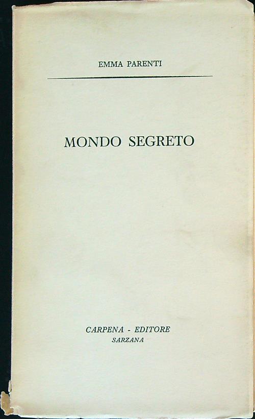 Mondo segreto (1954-1955)