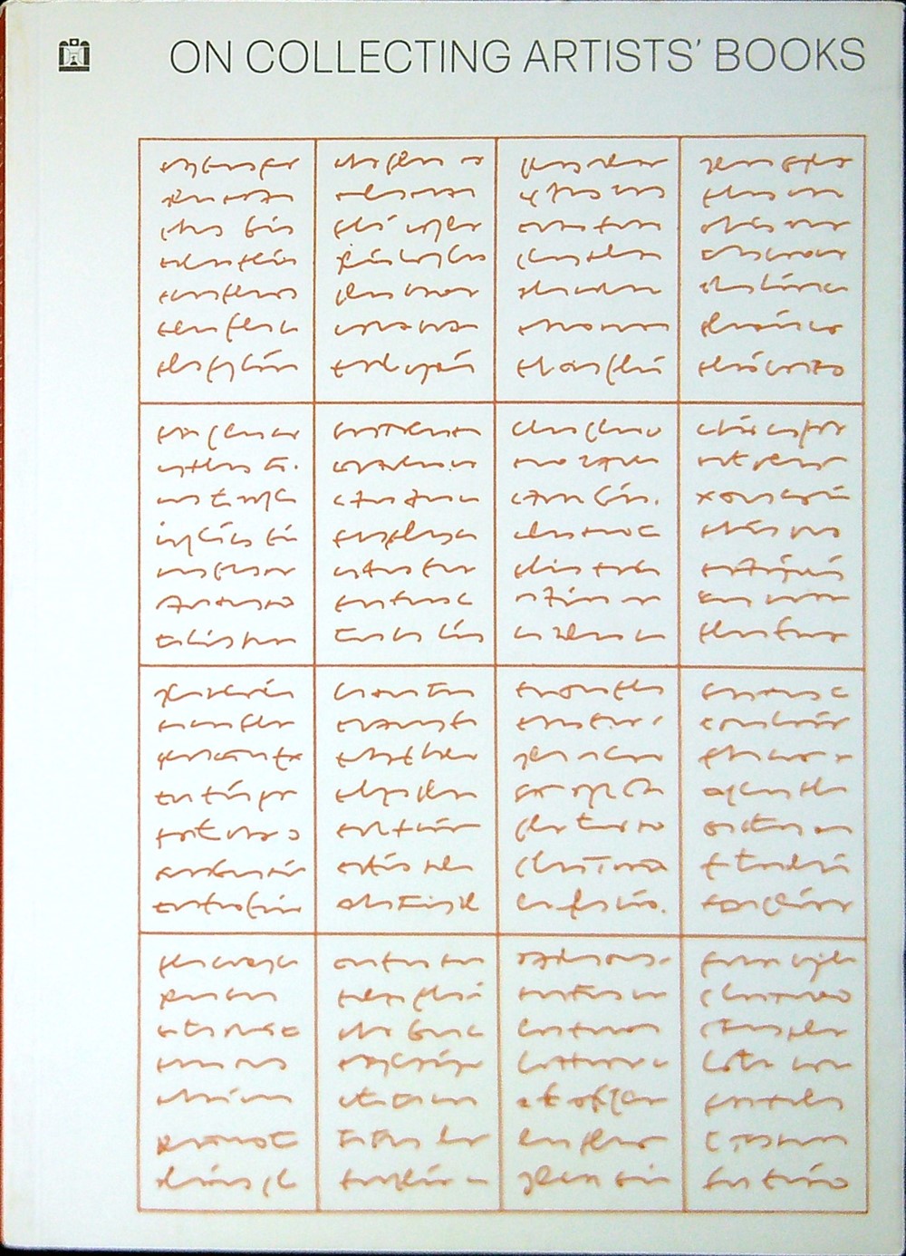 On collecting artists' books