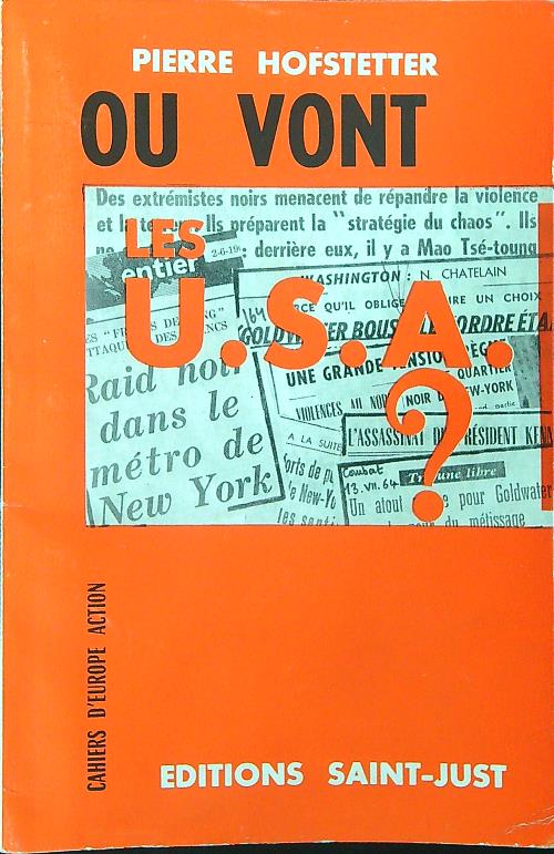 Ou vont les U.S.A.?