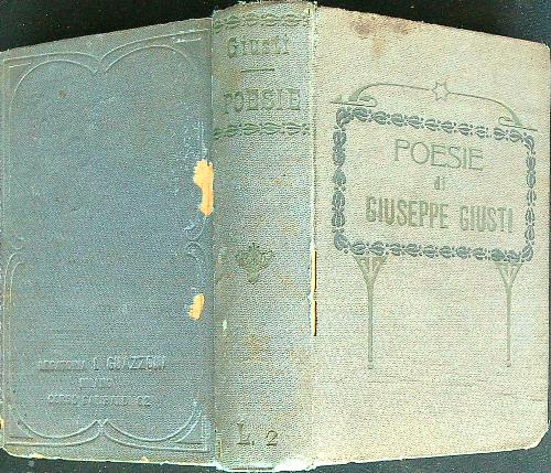Poesie di Giuseppe Giusti annotate da Pietro Fanfani