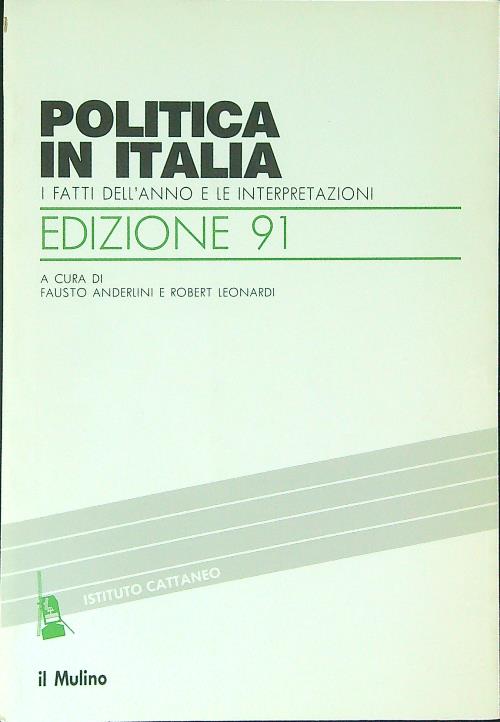 Politica in Italia Edizione 91