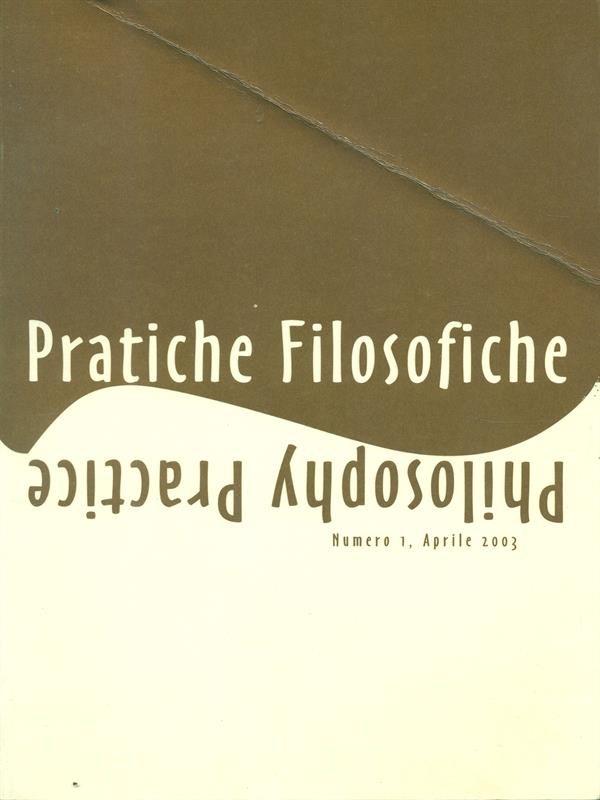 Pratiche filosofiche n.1 - aprile 2003