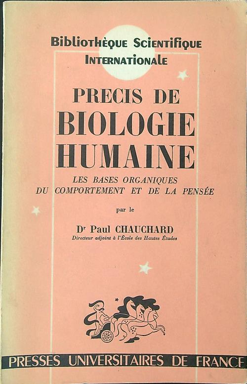 Precis de biologie humaine