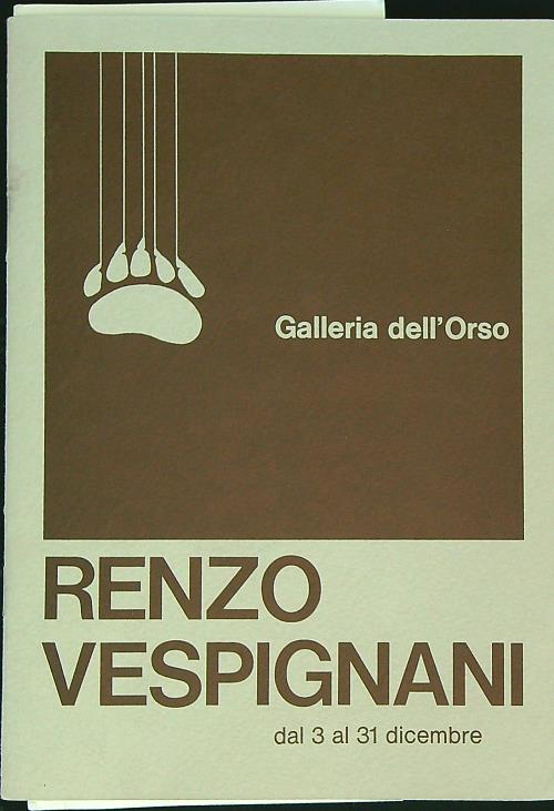 Renzo Vespignani dal 3 al 31 dicembre