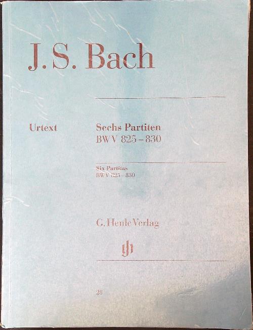 Sechs Partiten BWV 825-830