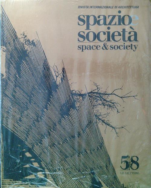 Spazio e societa' N. 58/Aprile Giugno 1992