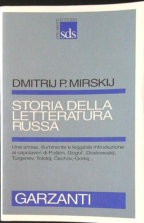 Storia della letteratura russa