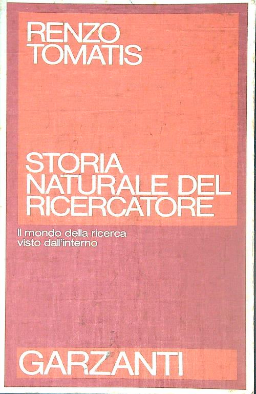 Storia naturale del ricercatore