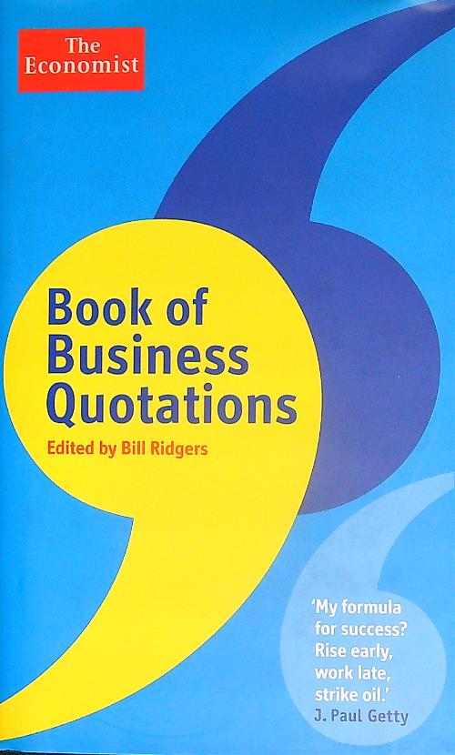 The Economist Book of Business Quotations
