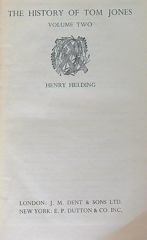 The history of Tom Jones. Volume 2