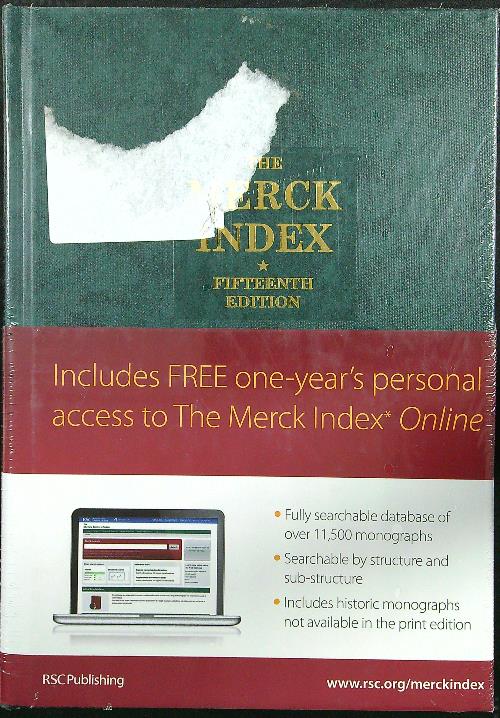 The Merck Index. 15th edition
