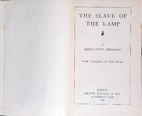 The Slave of the Lamp