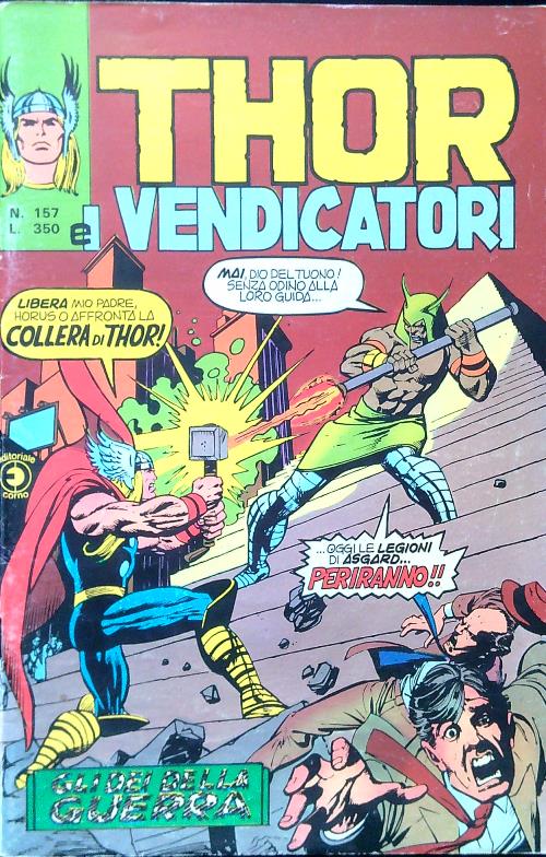 Thor e i Vendicatori N. 157 - Gli dei della …
