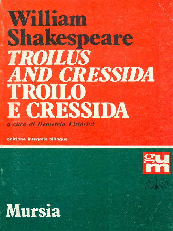 Troilus and Cressida-Troilo e Cressida