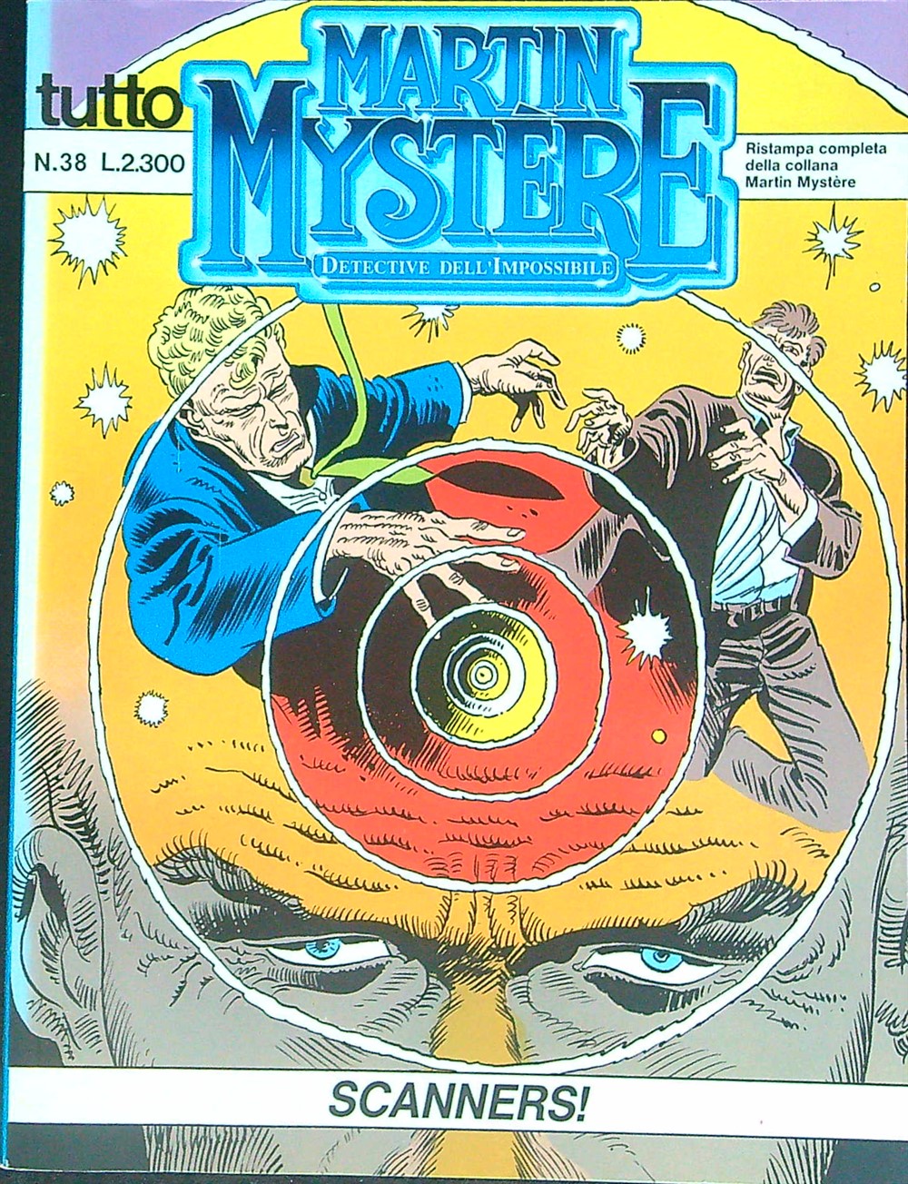 Tutto Martin Mystere 38 Scanners! RISTAMPA
