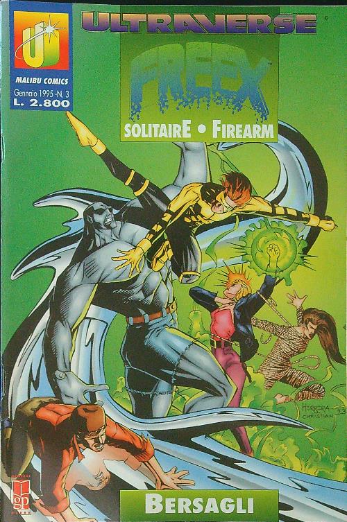 Ultraverse Freex n. 3/gennaio 1995