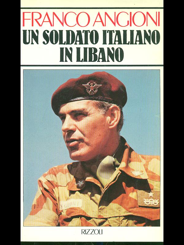 Un soldato italiano in Libano
