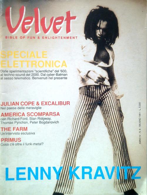 Velvet - Anno IV N. 6/Giugno 1991