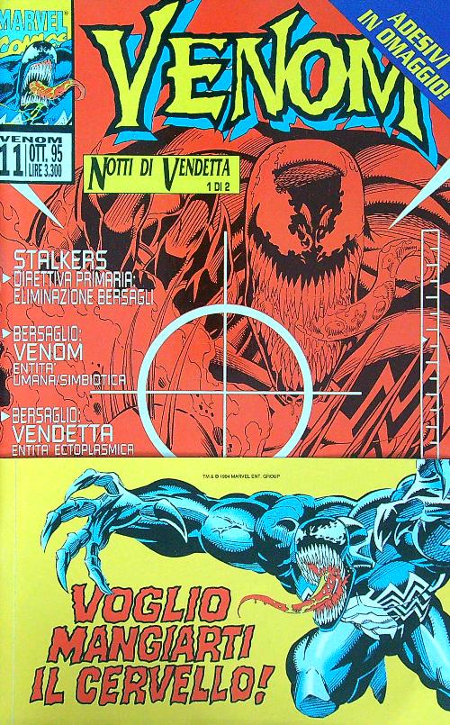 Venom n. 11/ott. 1995 - Notti di vendetta 1 di …