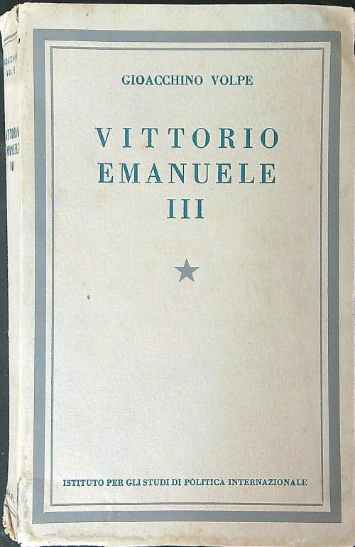 Vittorio Emanuele III