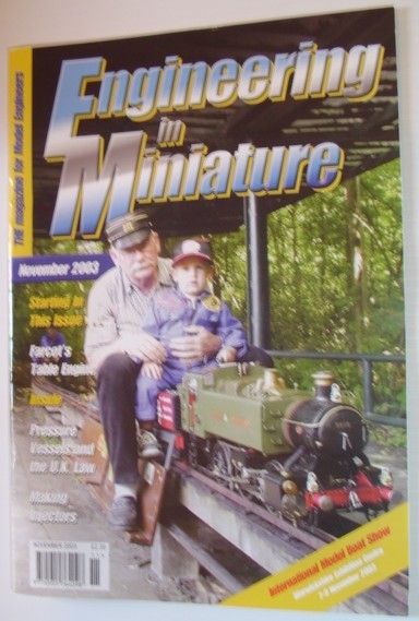 Engineering in Miniature - The Magazine for Model Engineers: November …